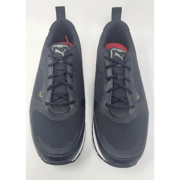 PUMA Scuderia Ferrari x Track Racer Black Saffron Men's Size 11 Sneakers - Picture 7 of 10